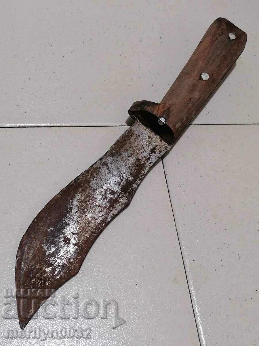 Παλιό μαχαίρι με λεπίδα καρακουλάκ - 6