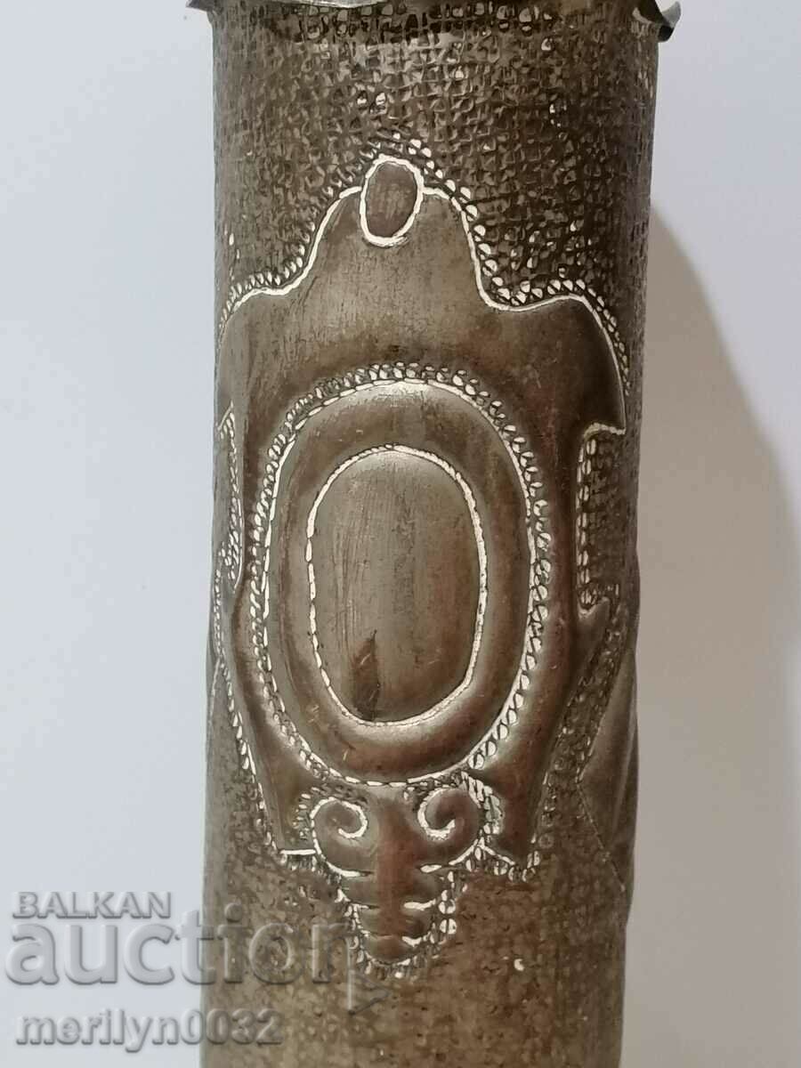 Delivery of Old projectile casing trench creativity vase, cannon