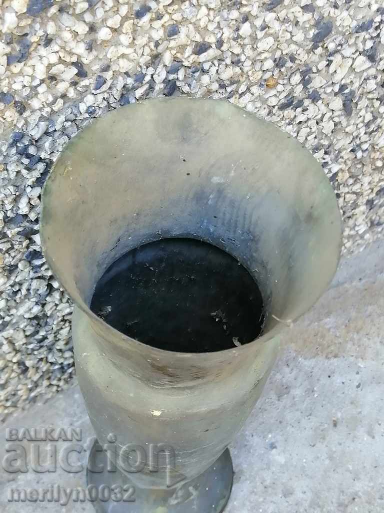 Vase, shotgun soldier art - 7 Vase, shotgun soldier art - 7