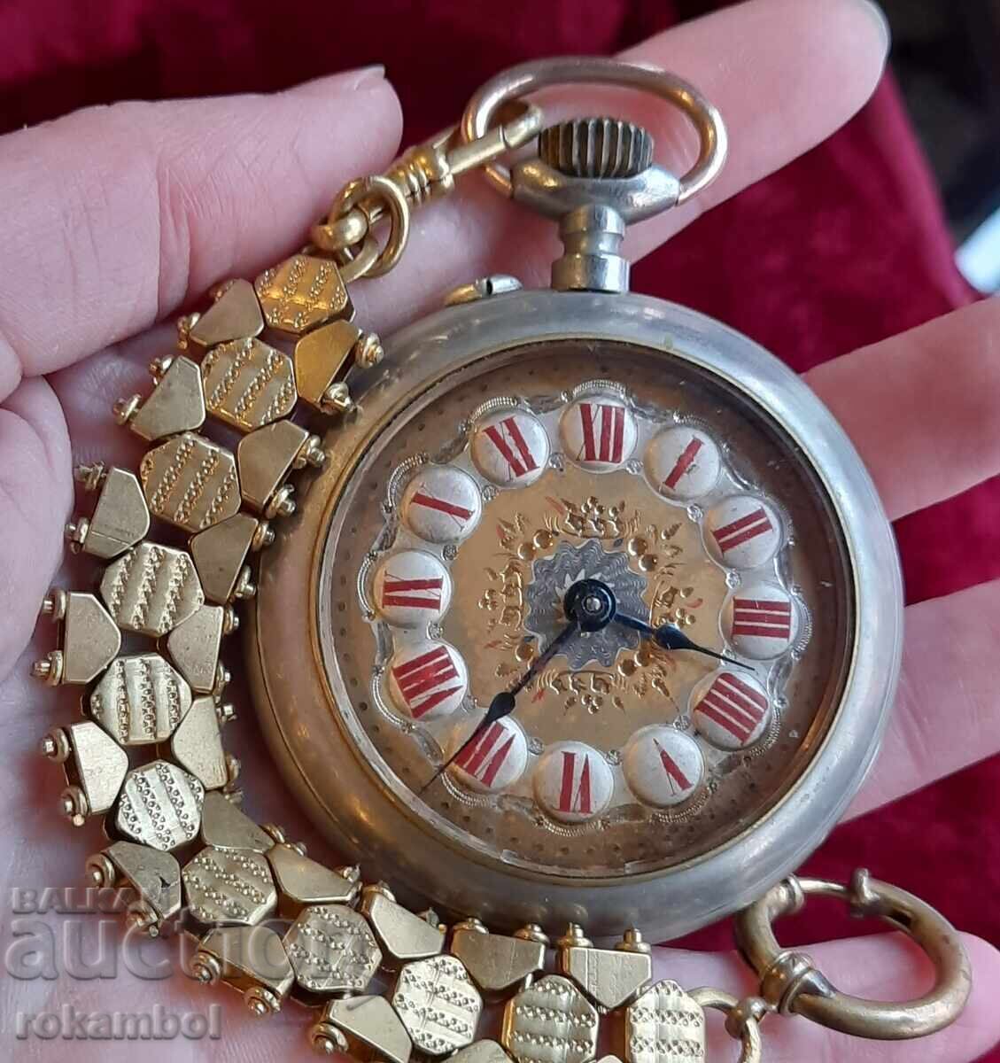 Delivery of Swiss pocket watch with custec, Roskopf system Delivery of Swiss pocket watch with custec, Roskopf system