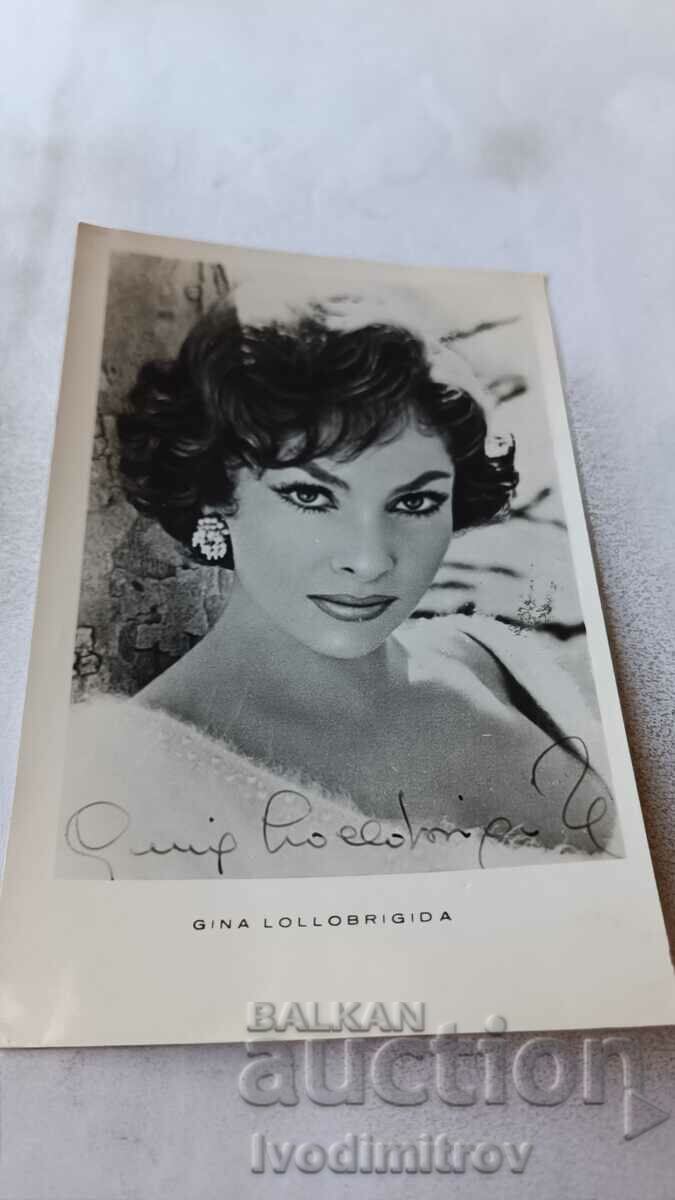 Пощенска картичка Gina Lolobrigida