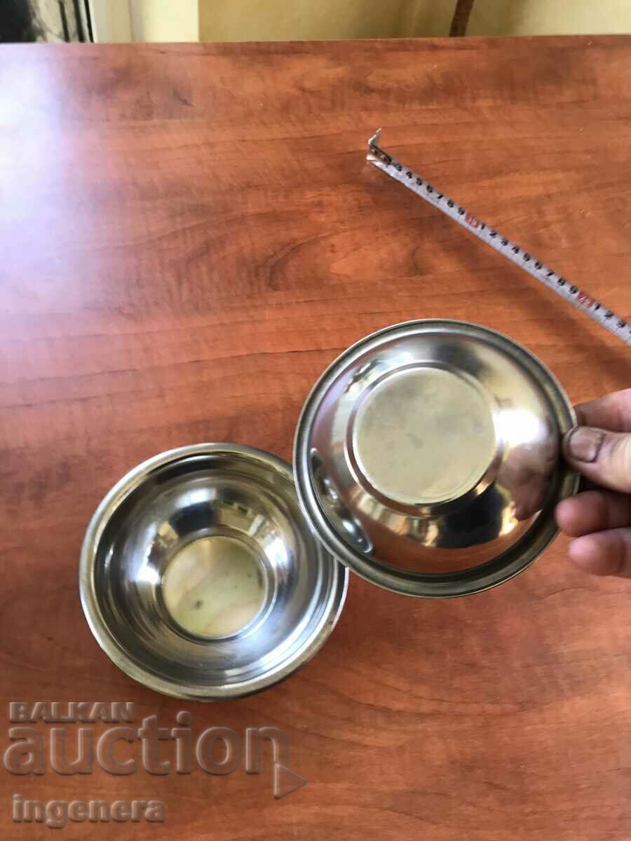 STAINLESS STEEL BOWL NEW-2 PCS. with price 11.00 BGN | € 5.62 STAINLESS STEEL BOWL NEW-2 PCS. with price 11.00 BGN | € 5.62