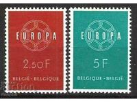 Βέλγιο 1959 Ευρώπη CEPT (**), καθαρή σειρά, χωρίς σφραγίδα