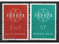 Belgia 1959 Europa CEPT (**), serie curată, fără timbru