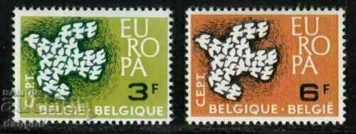 Βέλγιο 1961 Ευρώπη CEPT (**), καθαρή σειρά, χωρίς σφραγίδα