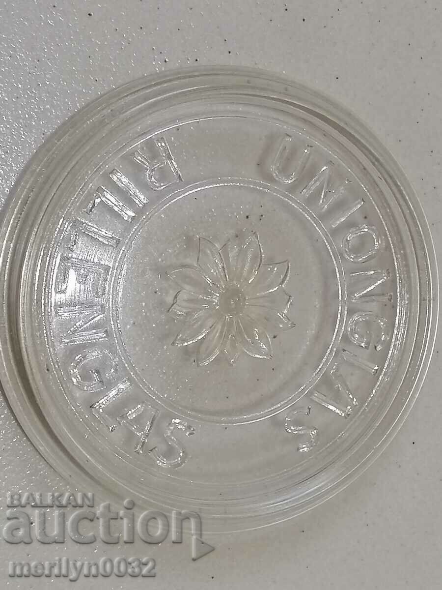 Auction  Old German glass jar, 1930s