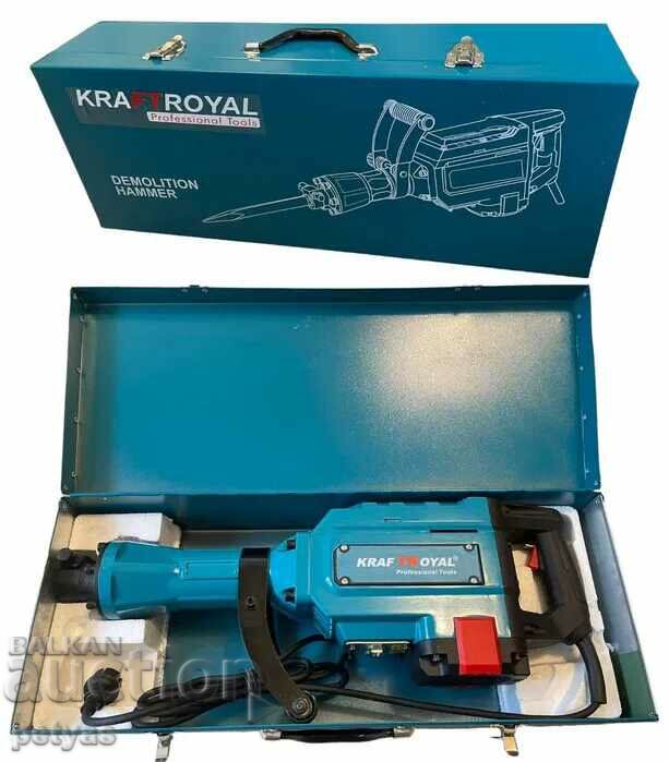 Professional KRAFTROYAL 2400W chipper for chipping and drilling - 5