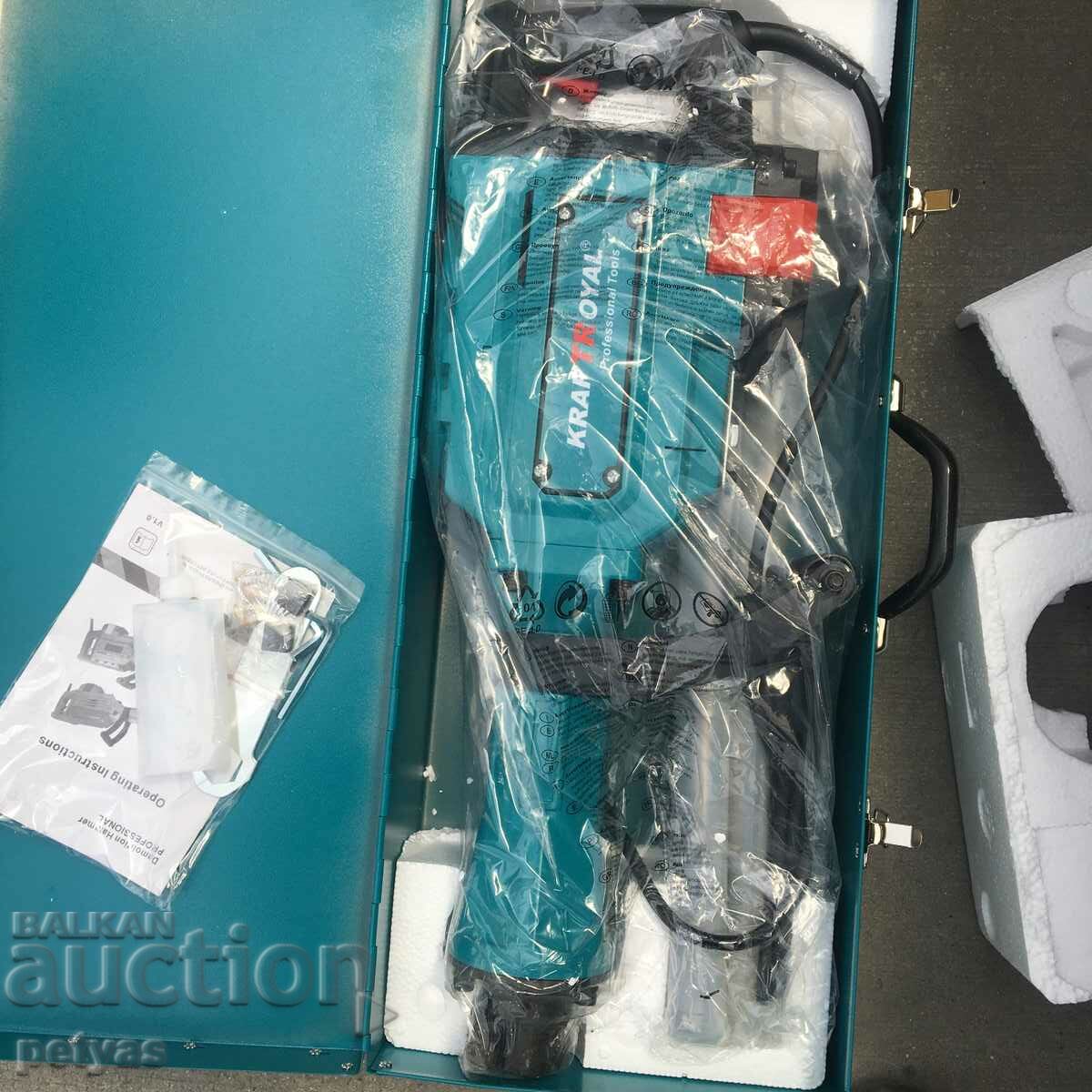 Professional KRAFTROYAL 2400W chipper for chipping and drilling - 6