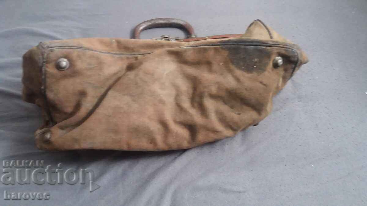 Δημοπρασία Παλιά πάνινη τσάντα