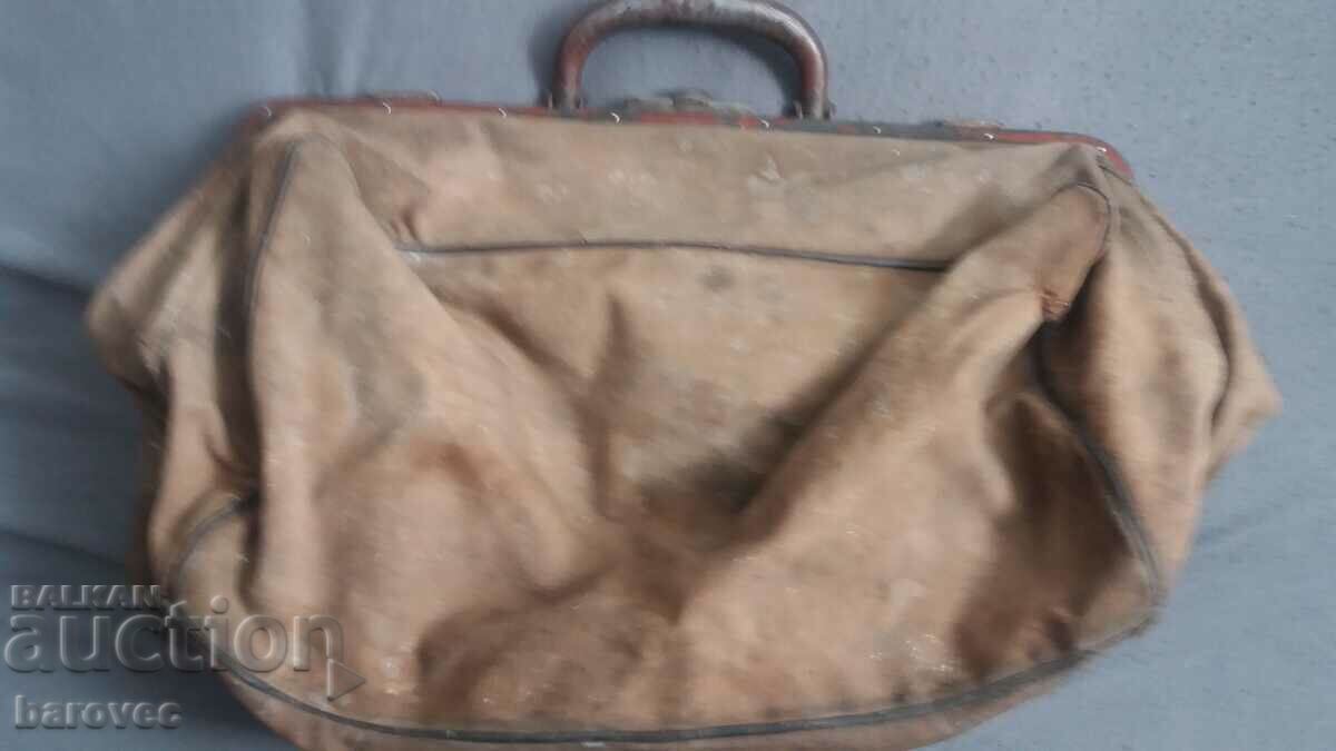 Παράδοση Παλιά πάνινη τσάντα