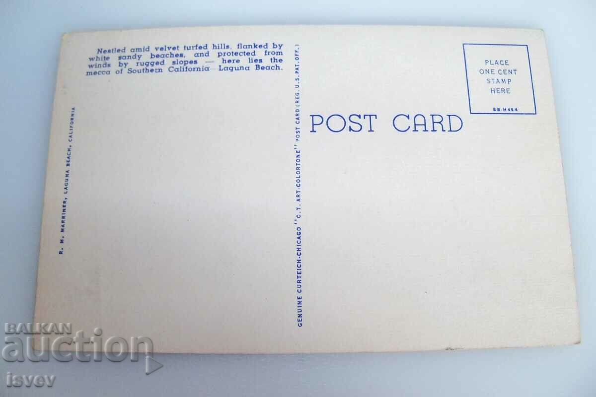 Auction Old postcard Victoria Beach, California USA Auction Old postcard Victoria Beach, California USA