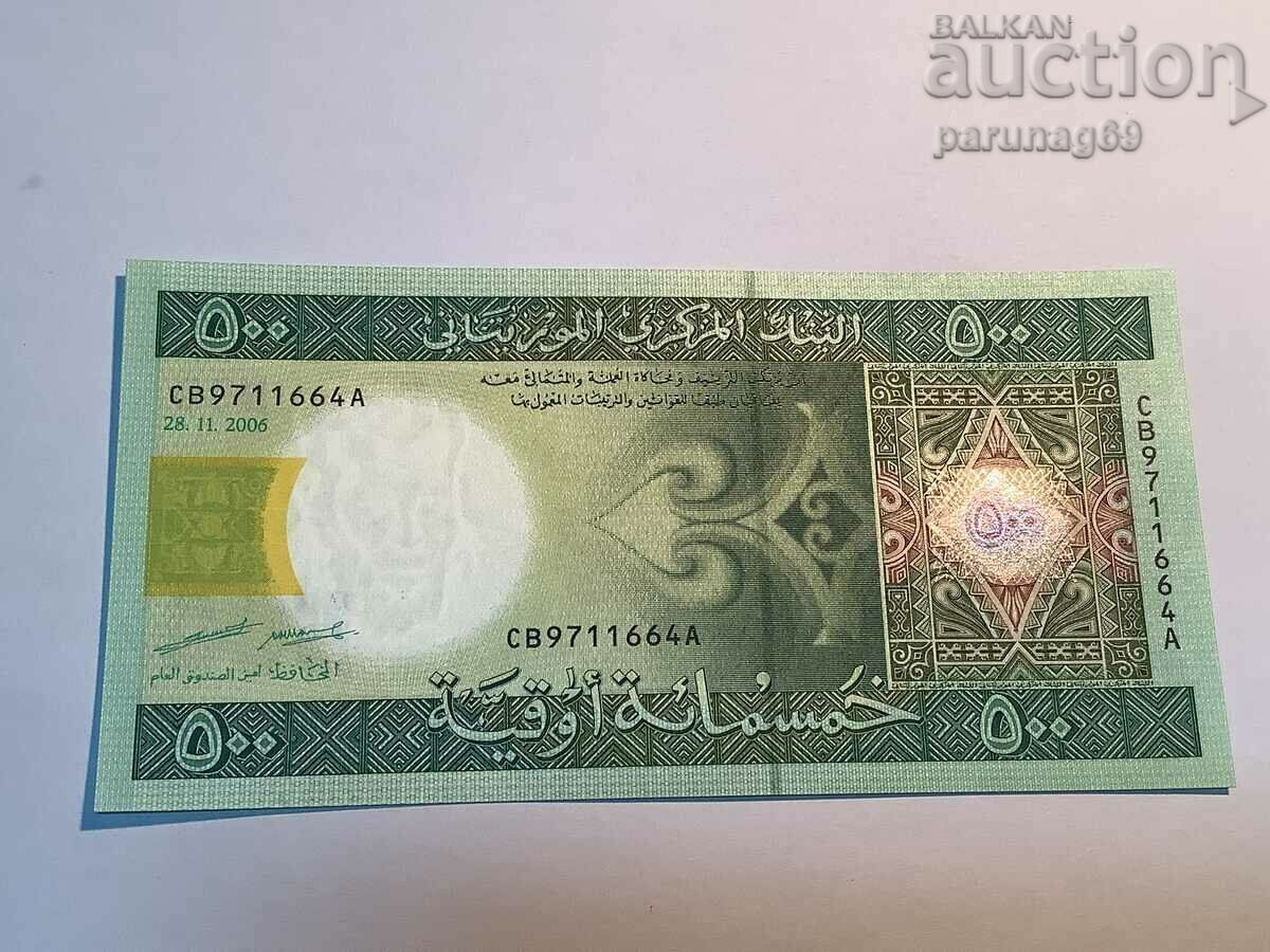 Мавритания 500 огуя 2006 година с цена € 8.00 | 15.65 лв.