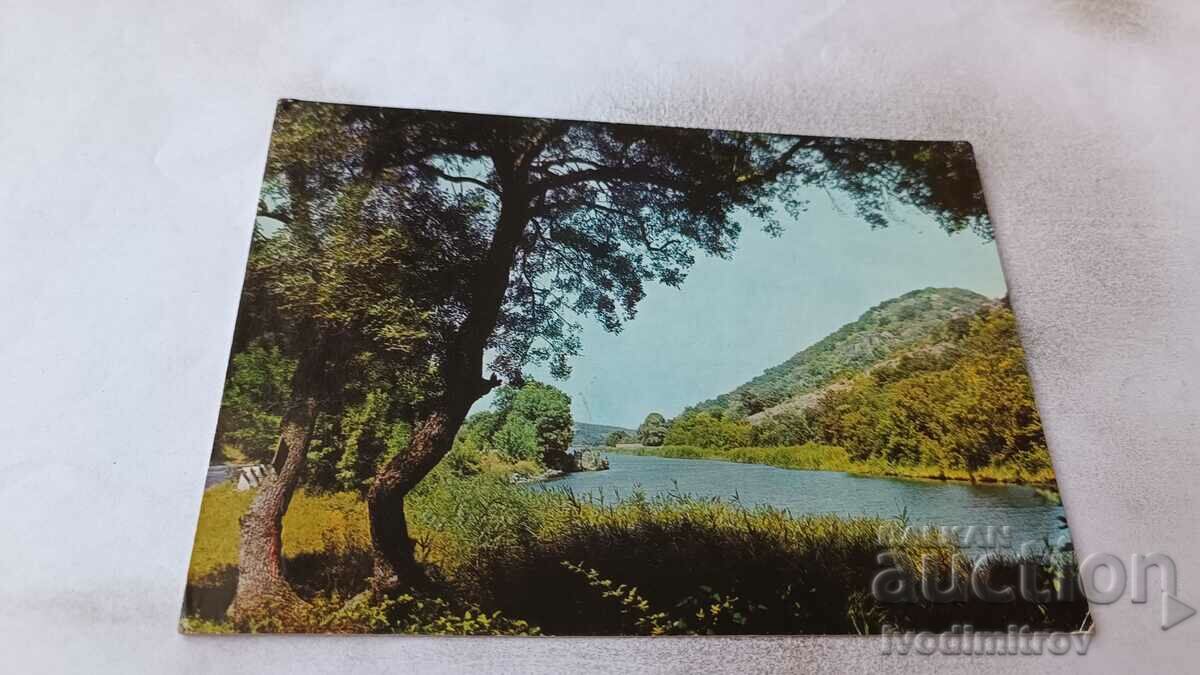 Пощенска картичка Река Ропотамо