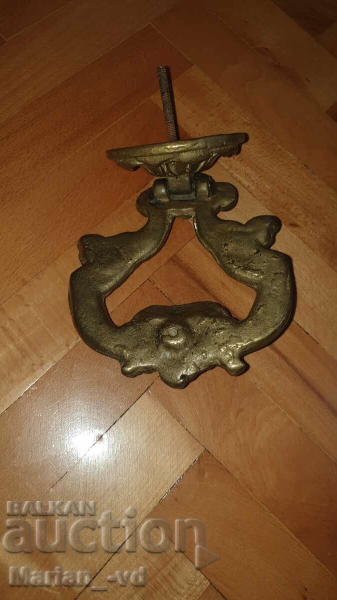 Solid, bronze neck clapper - 5 Solid, bronze neck clapper - 5