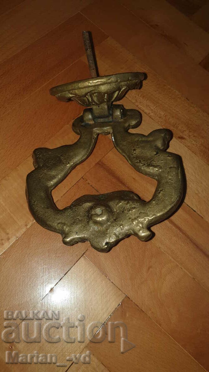 Solid, bronze neck clapper - 6 Solid, bronze neck clapper - 6