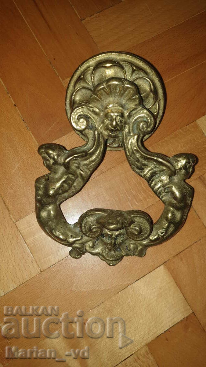 Solid, bronze neck clapper - 7 Solid, bronze neck clapper - 7