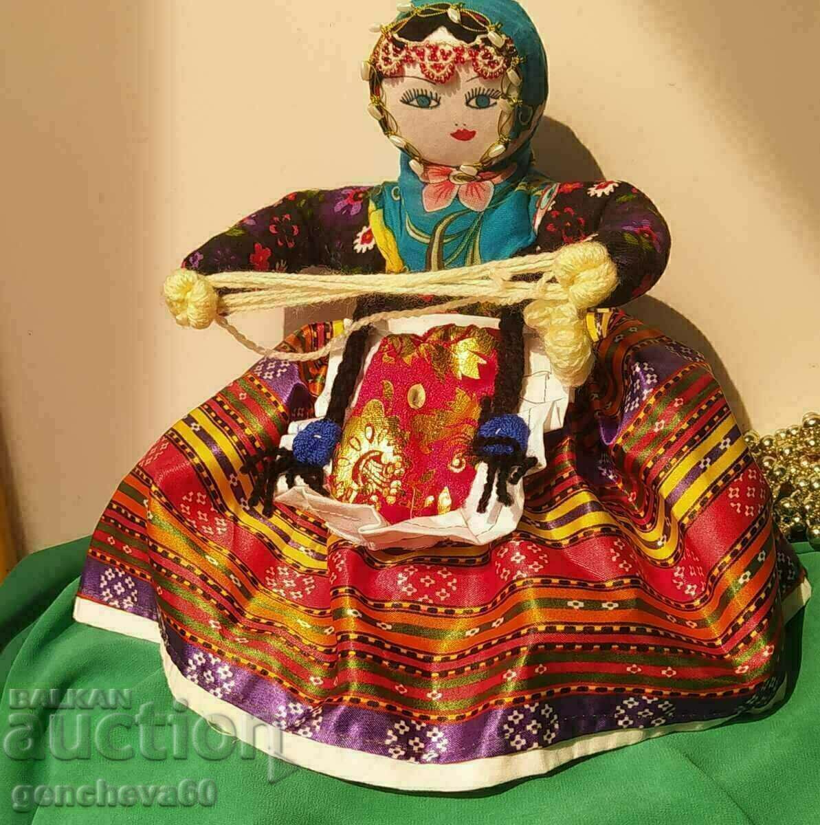 Souvenir handmade Anatolian doll in costume with price 15.00 BGN | € 7.67 Souvenir handmade Anatolian doll in costume with price 15.00 BGN | € 7.67