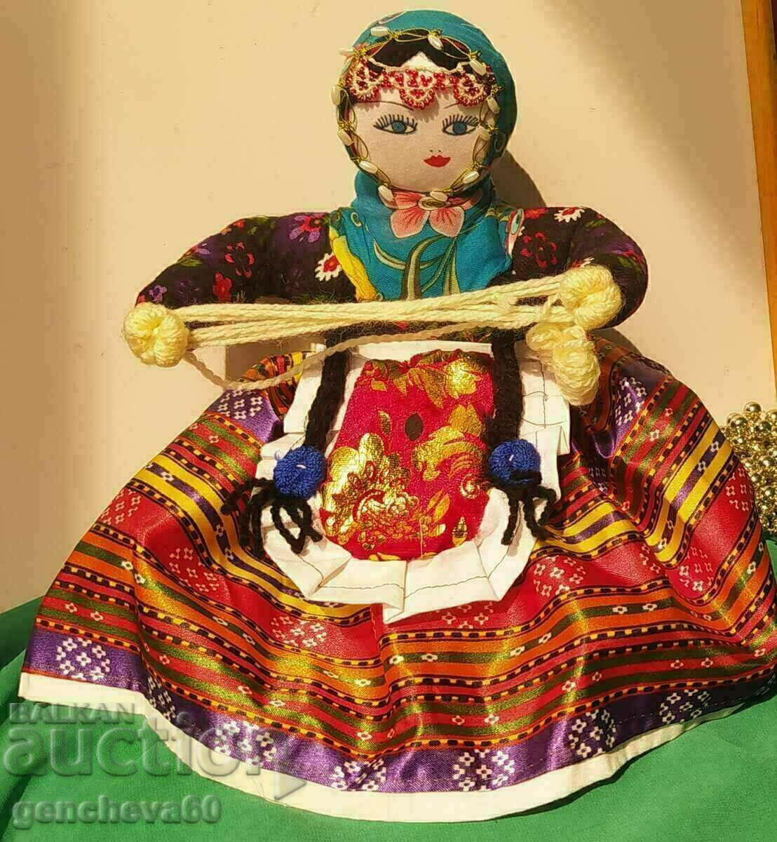 Auction Souvenir handmade Anatolian doll in costume Auction Souvenir handmade Anatolian doll in costume