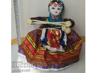 Souvenir handmade Anatolian doll in costume
