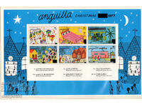 1977. Anguilla. Christmas. Block sheet.