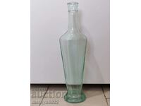 Old glass bottle Kingdom of Bulgaria