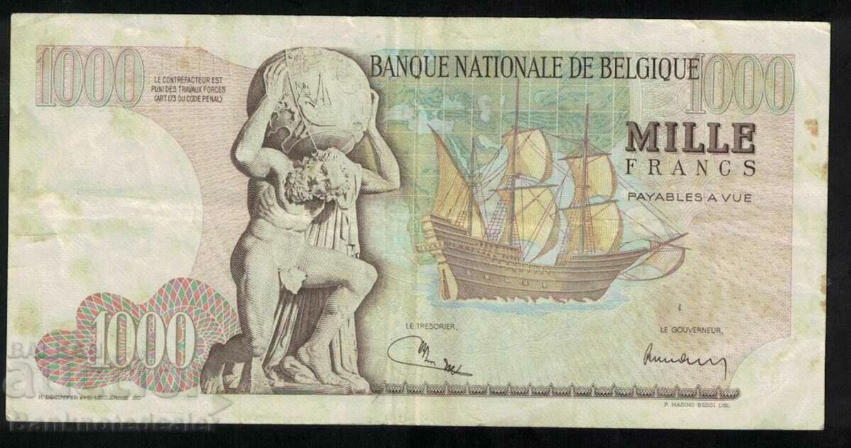 Belgium 1000 Francs 1973 Pick 144 Ref 0967 with price 95.00 BGN | € 48.57 Belgium 1000 Francs 1973 Pick 144 Ref 0967 with price 95.00 BGN | € 48.57