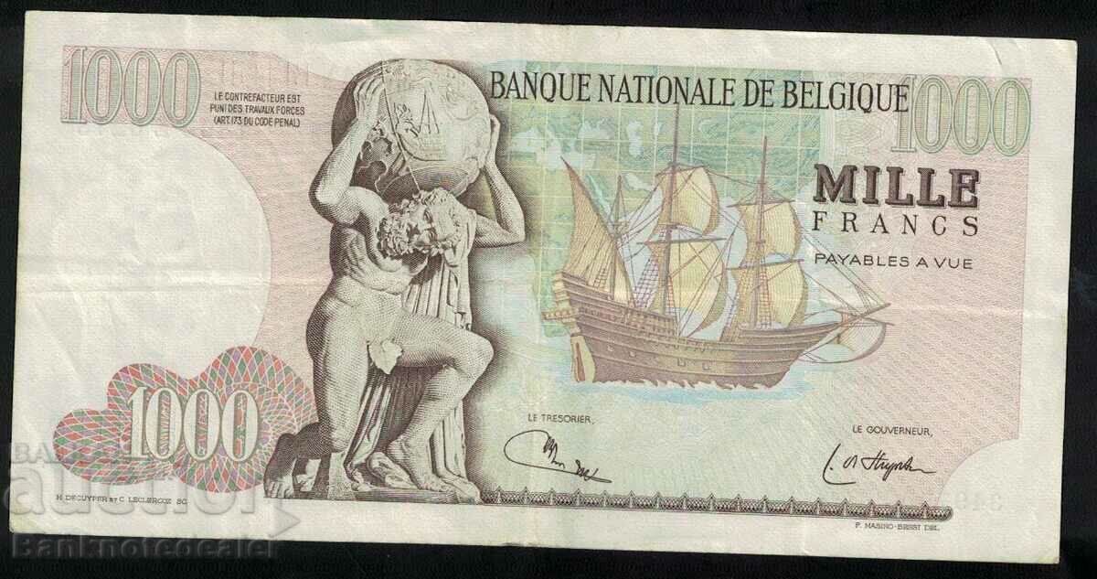 Belgium 1000 Francs 1975 Pick 144 Ref 0273 with price 95.00 BGN | € 48.57 Belgium 1000 Francs 1975 Pick 144 Ref 0273 with price 95.00 BGN | € 48.57