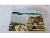 Καρτ ποστάλ Silistra Το Παλιό Φρούριο κοντά στον Δούναβη 1980