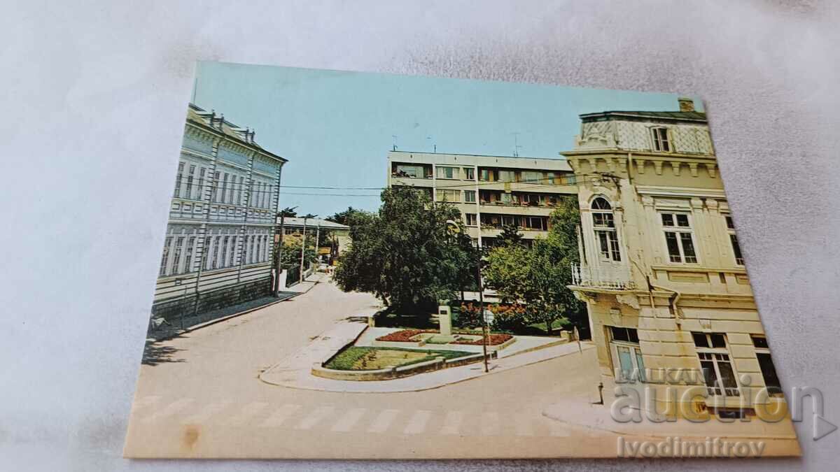 П К Силистра Площад с паметника на Стефан Караджа 1990