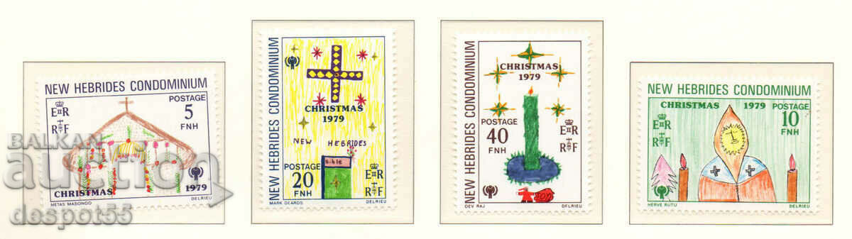 1979. New Hybrids. Christmas and Year of the Child. English version.
