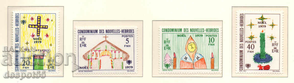 1979. New Hybrids. Christmas and Year of the Child. Fr. version.