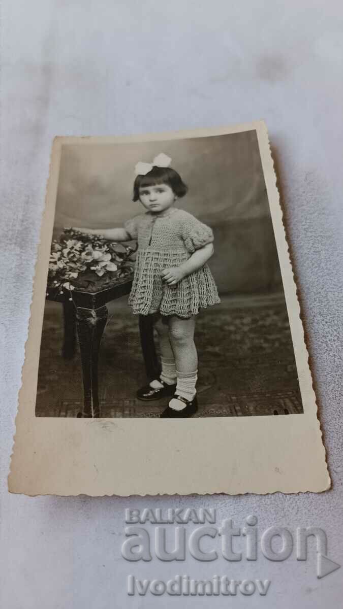 Снимка Ямболъ Малко момиченце 1942