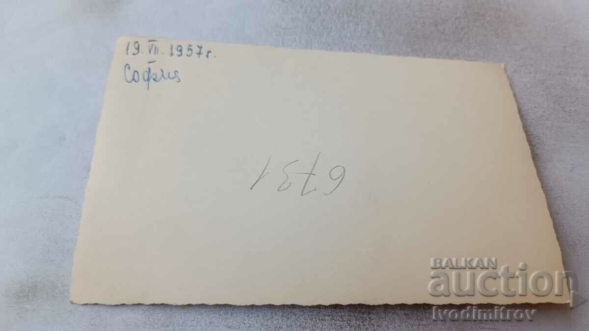 Photo Sofia Girl with ribbon and two boys 1957 with price 1.15 BGN | € 0.59 Photo Sofia Girl with ribbon and two boys 1957 with price 1.15 BGN | € 0.59