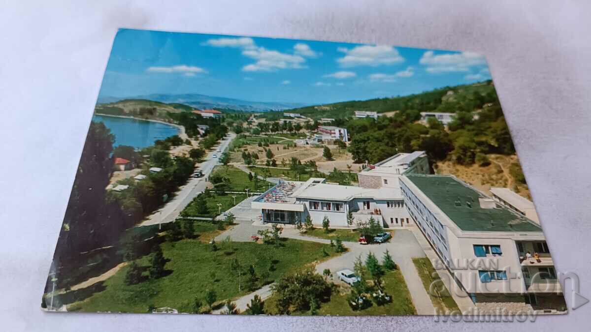 Пощенска картичка Охрид Летовалиште Св. Стефан 1967