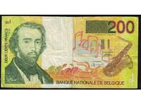 Belgium 200 Francs 1995 Pick 148 Ref 5625
