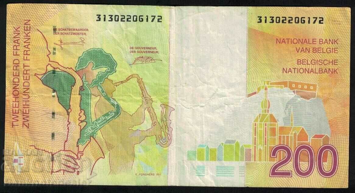 Belgia 200 Franci 1995 Pick 148 Ref 6172 cu preț 18.00 BGN | € 9.20