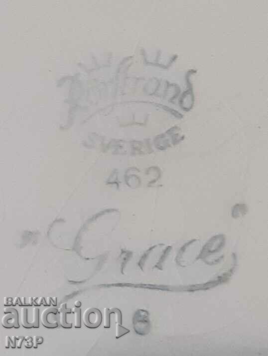 OLD PORCELAIN PLATE. ..RORSTRAND.. - 7 OLD PORCELAIN PLATE. ..RORSTRAND.. - 7