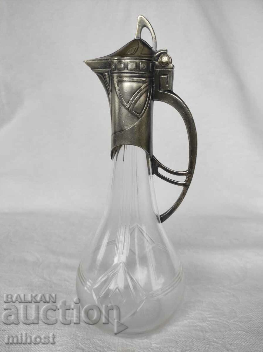 WMF Art Nouveau small silver jug
