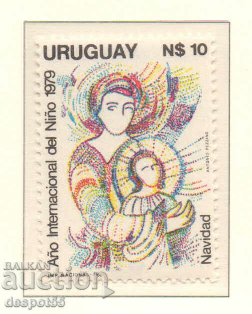 1979. Uruguay. Crăciunul și Anul Internațional al Copilului.