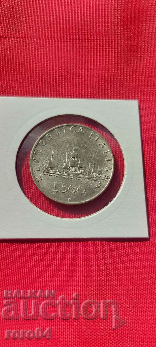 500 LIRES - 1966 - ITALY - 6 500 LIRES - 1966 - ITALY - 6