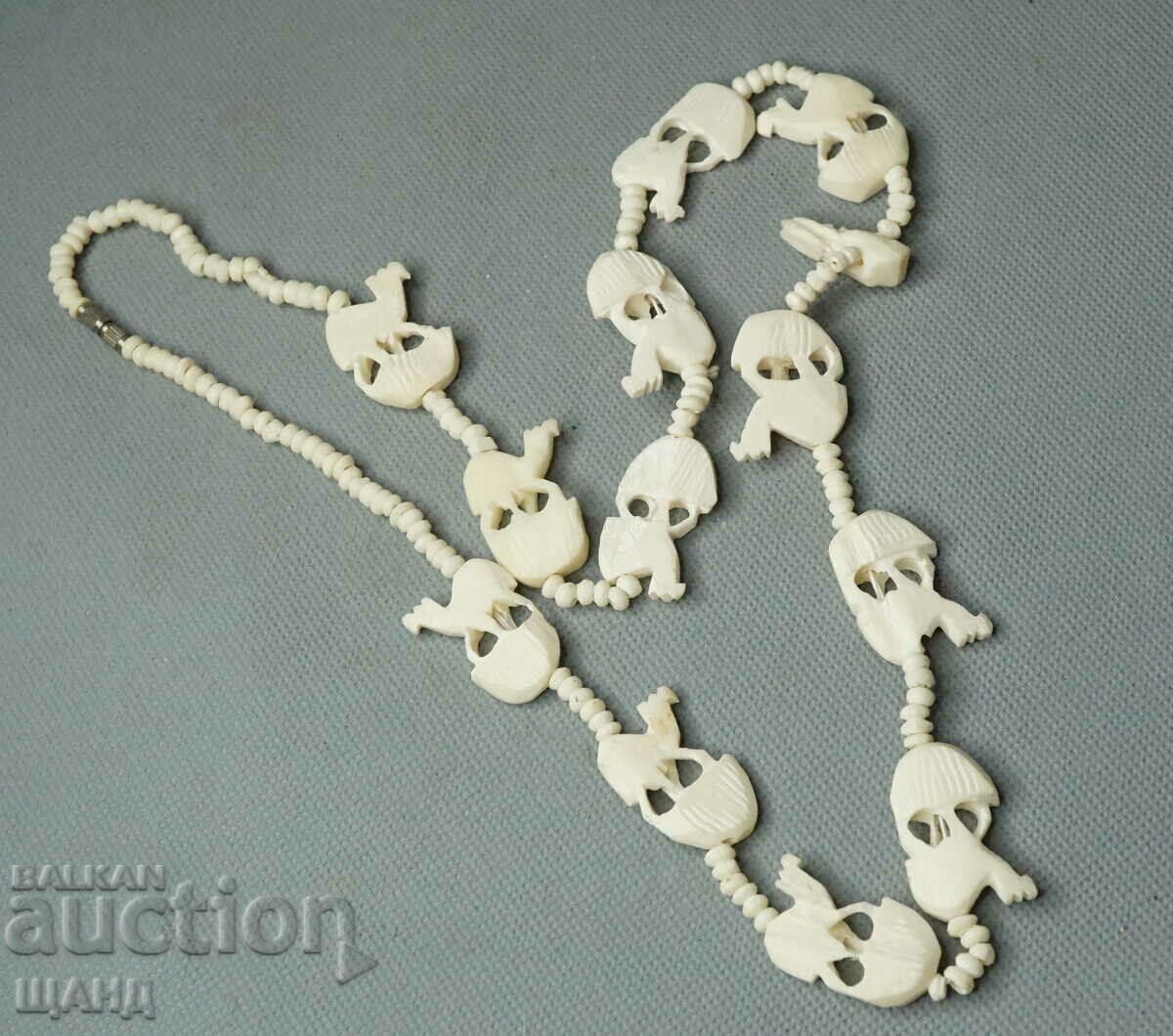 Delivery of Beautiful African Necklace made of bone jewel camels