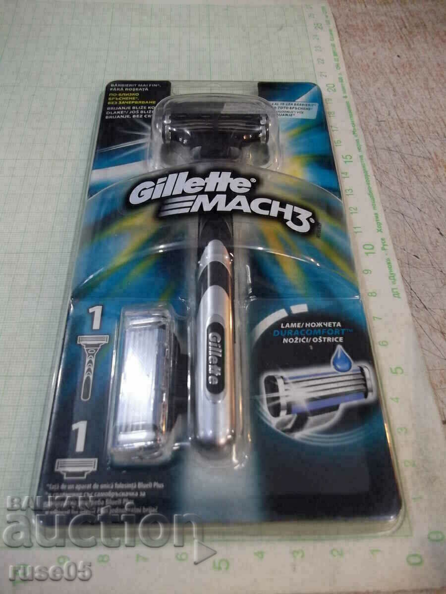 Auction  Razor "Gillette MACH 3 Regular" with 2 blades new