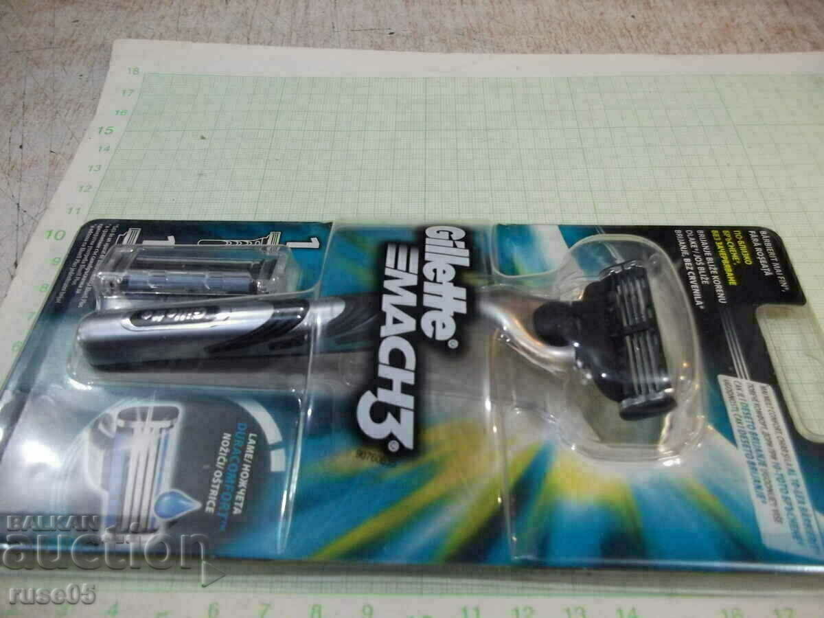 Razor "Gillette MACH 3 Regular" with 2 blades new - 5