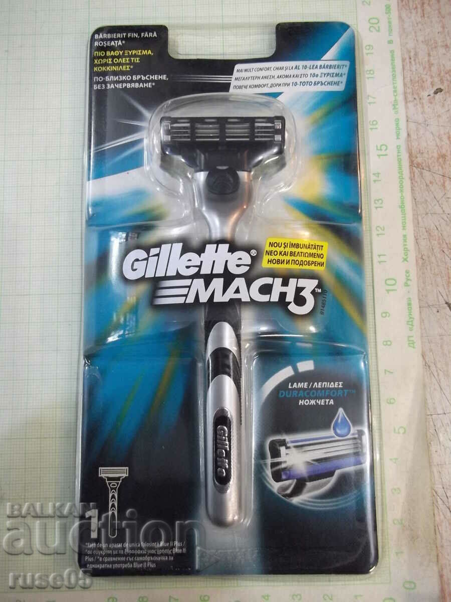 Razor "Gillette MACH 3" new