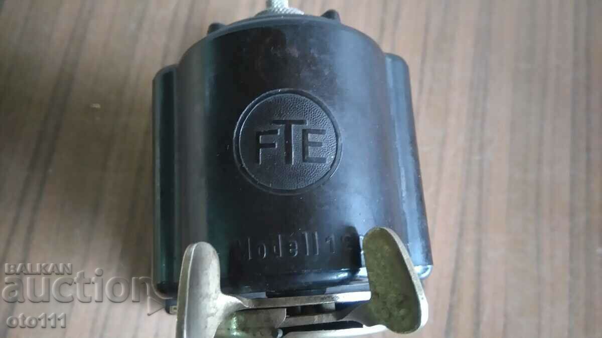 OLD BAKELITE PENCIL SHARPENER - FTE - WW2 with price € 25.00 | 48.90 BGN OLD BAKELITE PENCIL SHARPENER - FTE - WW2 with price € 25.00 | 48.90 BGN