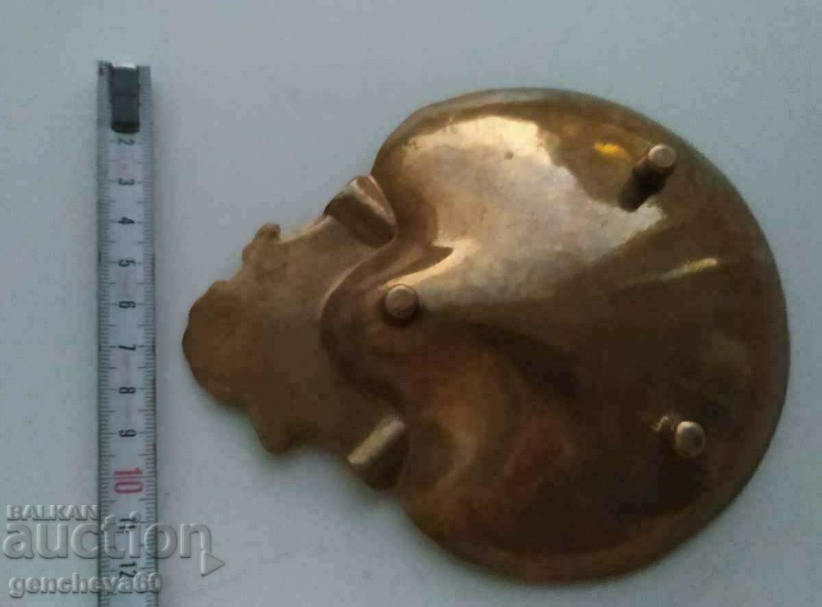 Vintage brass seashell ashtray - 5 Vintage brass seashell ashtray - 5