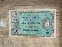 Γερμανία 10 γραμματόσημα 1944, 9 ψηφία στον αριθμό, με J