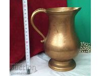 Vintage bronze jug