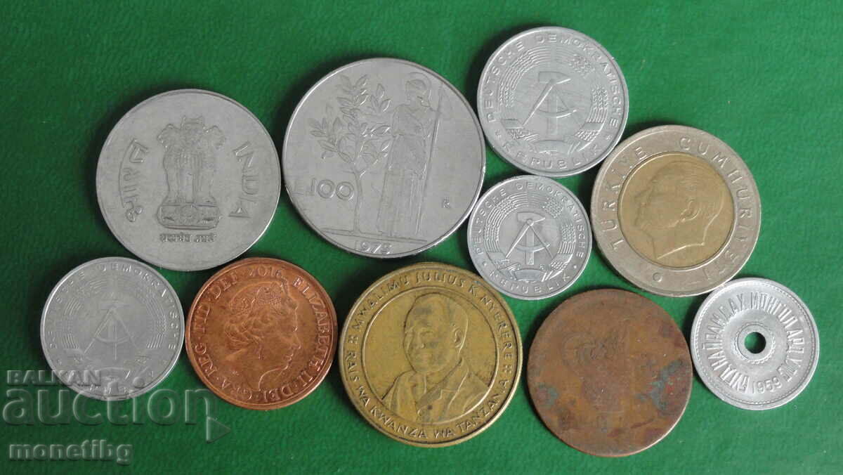 Auction  Coins (10 pieces)