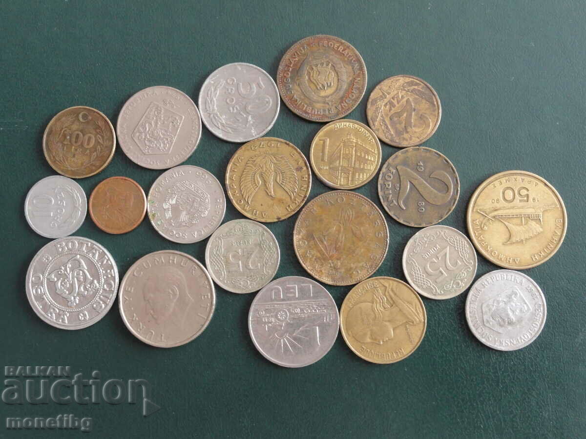 Coins (20 pieces) with price 4.40 BGN | € 2.25 Coins (20 pieces) with price 4.40 BGN | € 2.25